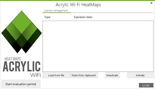 Acrylic WiFi licensing Window