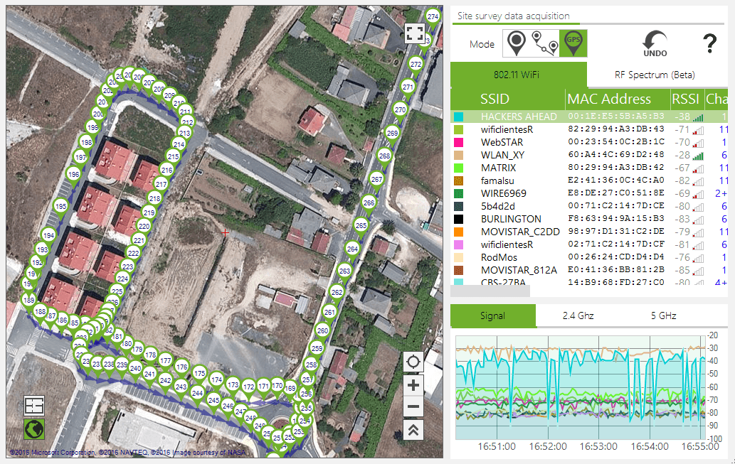 wifi gps mapping