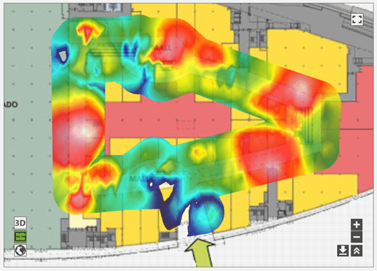 wifi blueprint heat map