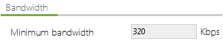 wifi quality bandwidth control