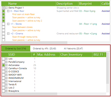 site survey report ap selector