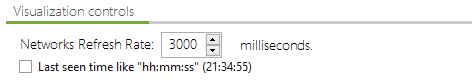 Acrylic WiFi Heatmaps refresh rate options