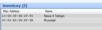 WiFi devices Inventory