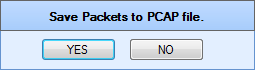 Save packets to Pcap
