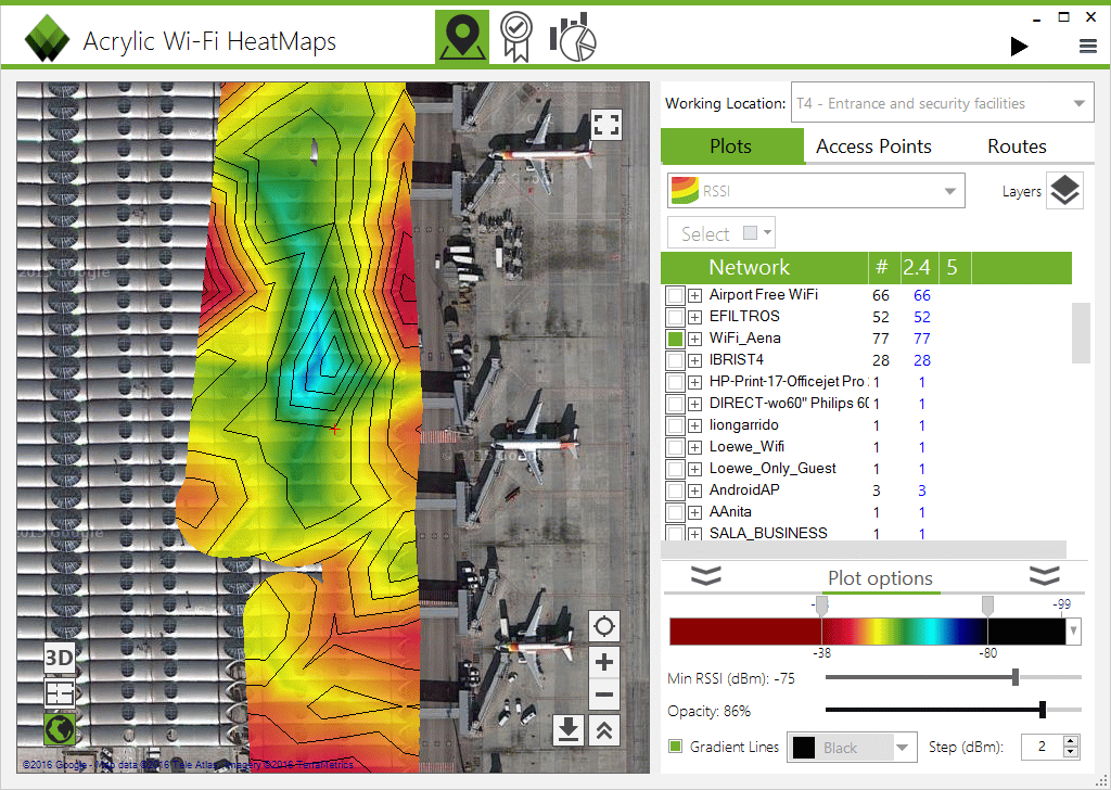 Acrylic Wifi Heatmaps   -  6