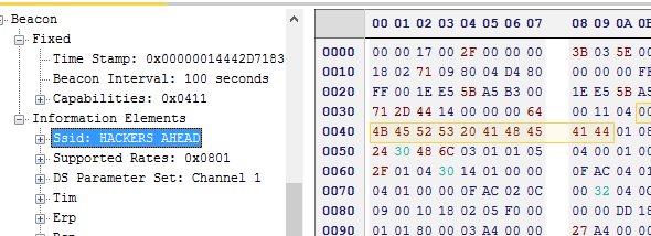 acrylic wifi network quality