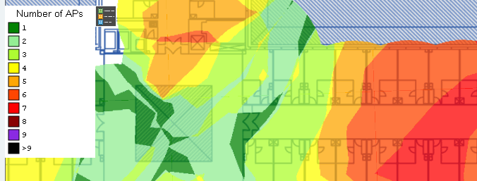 Access point and client device Wi-Fi density