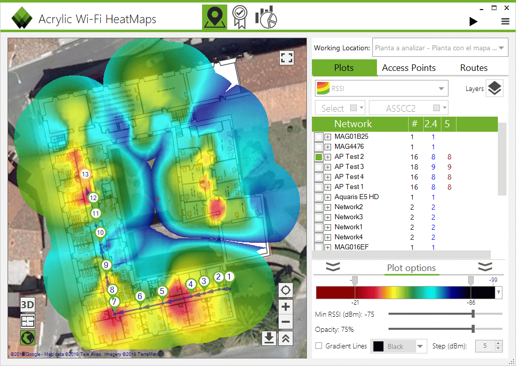 Acrylic Wifi Heatmaps   -  9