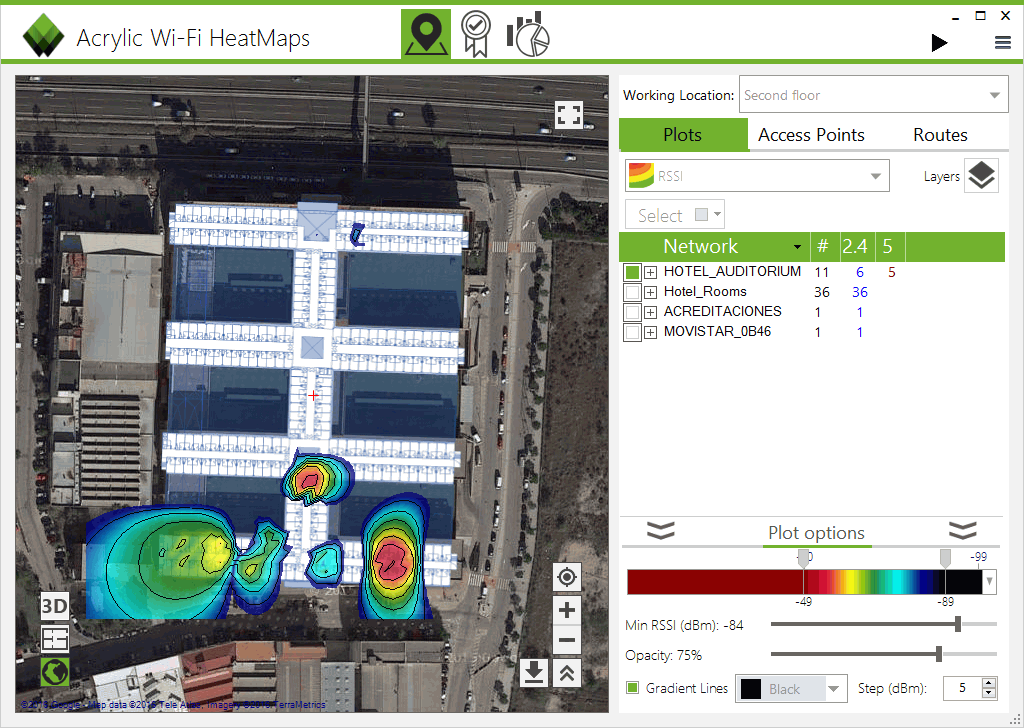 Acrylic Wifi Heatmaps   -  10