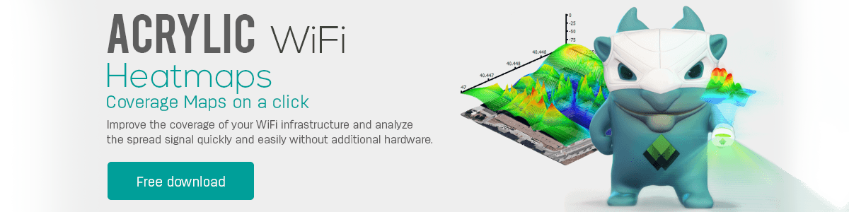 Acrylic wifi heatmaps