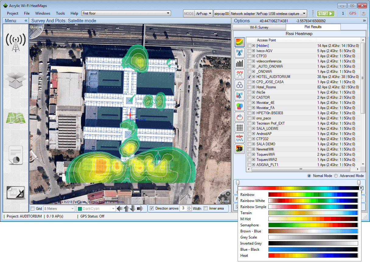 WiFi Heatmap How to create WiFi - Wireless Heat Map Colors
