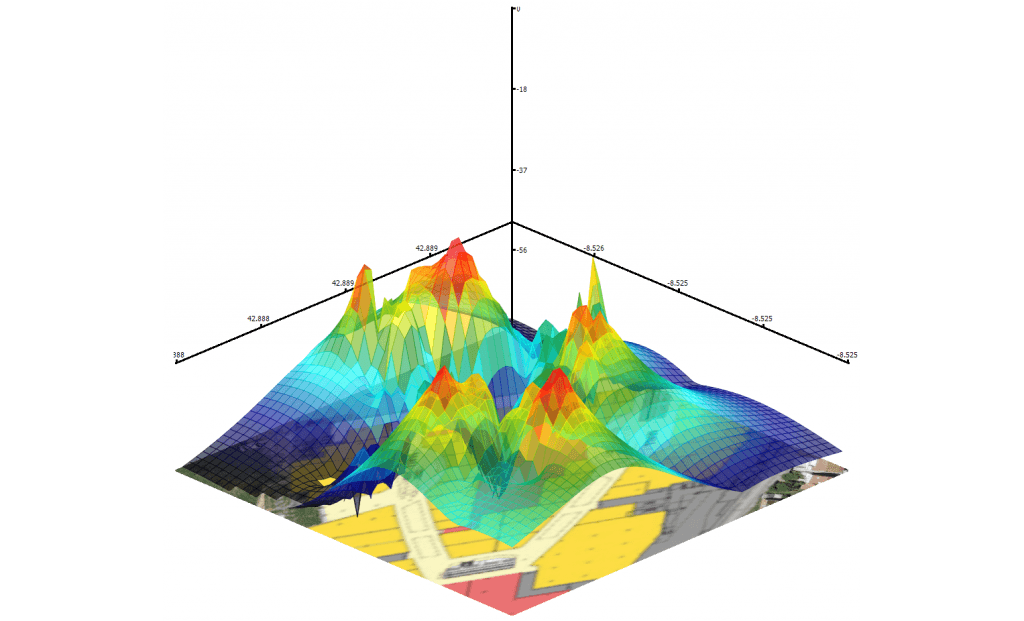 3d wifi heatmap