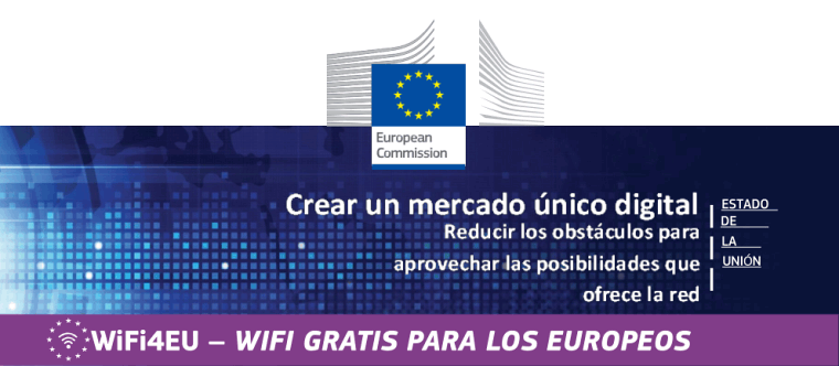 WiFi4EU – Acceso universal por Wi-Fi a internet gratis en la Unión Europea