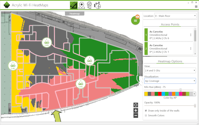 WiFi Planning Ap Coverage
