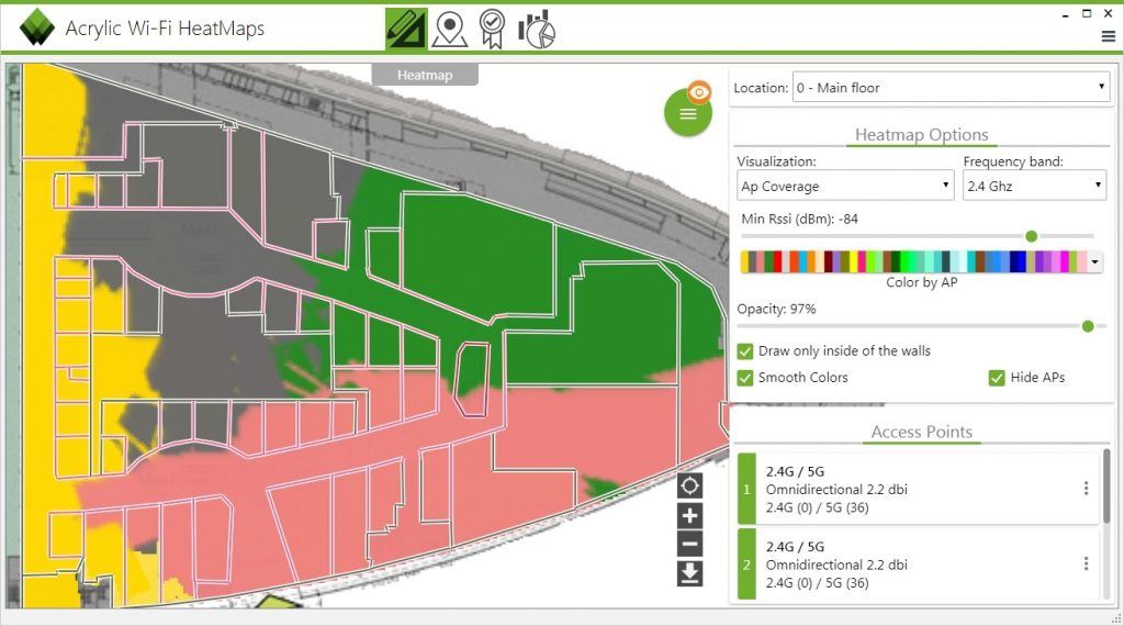 wifi design coverage access point