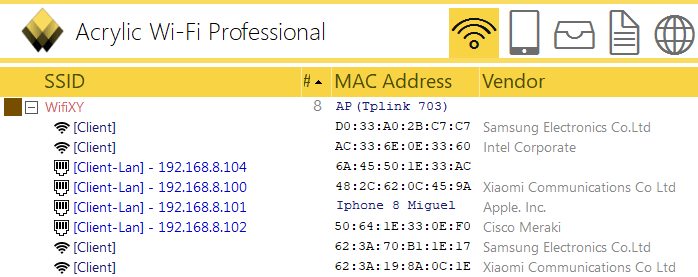 máy khách mạng wifi